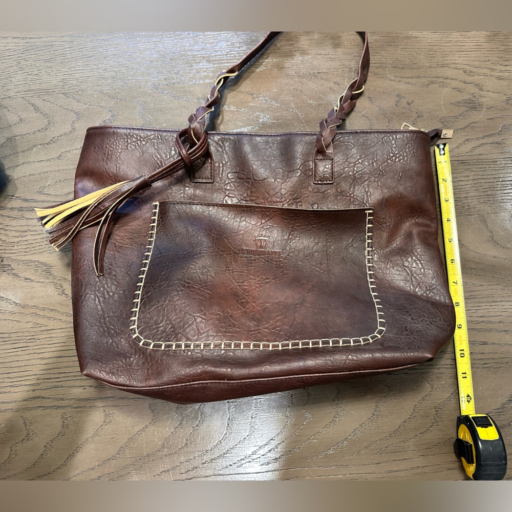 Brown Womens Tote